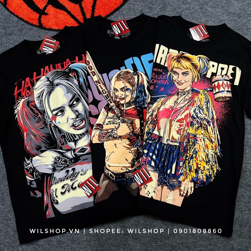 ÁO HARLEY QUINN SUICIDE SQUAD - ÁO DC IN 3D - ÁO THUN UNISEX