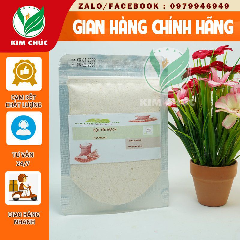 1kg bột yến mạch say mịn