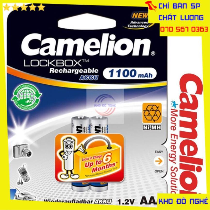 4 viên pin sạc AAA 1100mAh Ni-MH Rechargeable Battery 1.2V CAMELION Đsg KDNTP