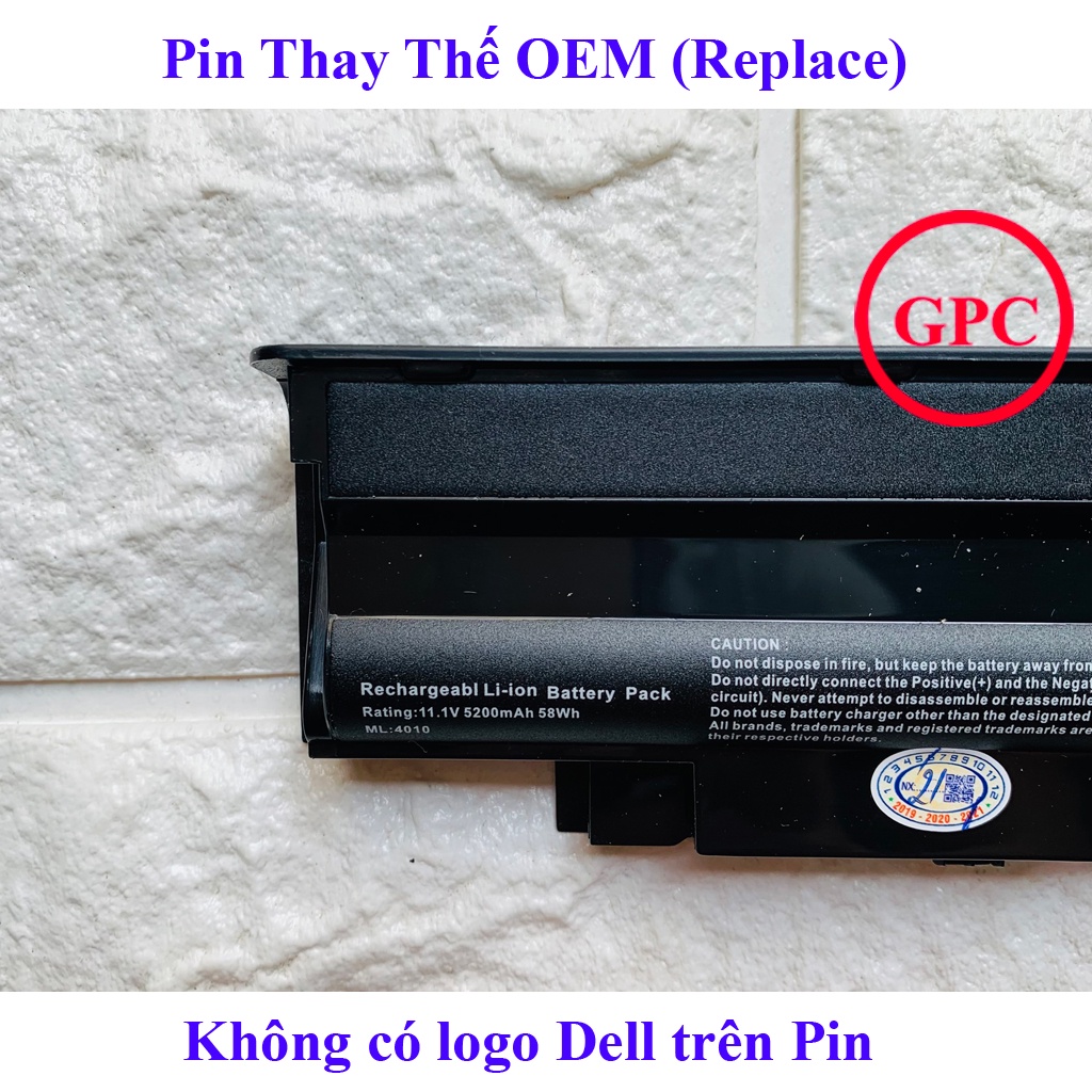 Pin laptop Dell N4010 N4050 N4110 N5010 N5110