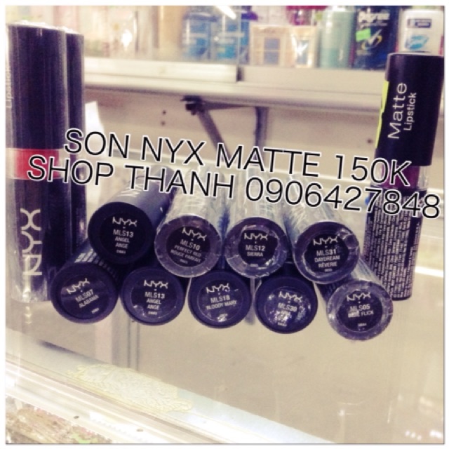 Son lì NYX Matte Lipstick