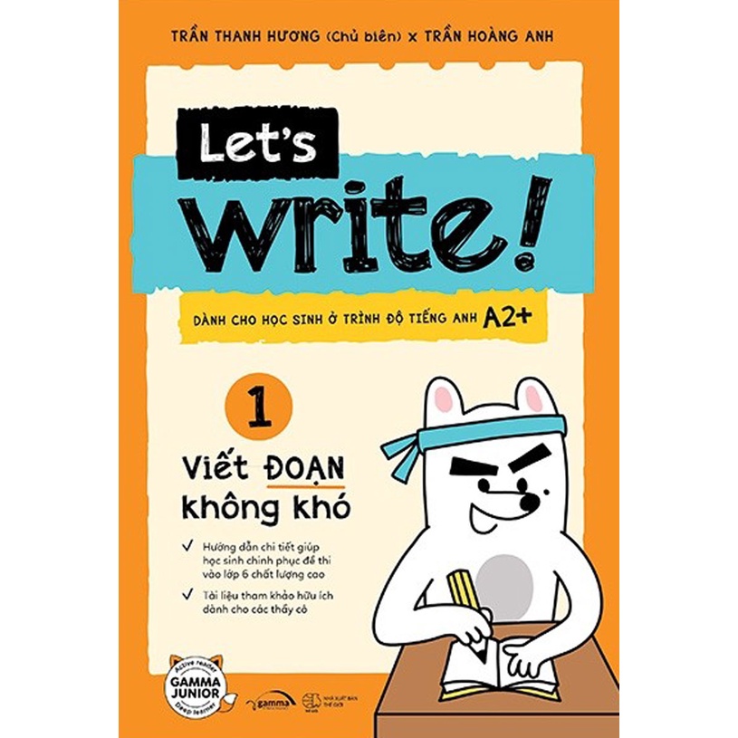 Sách - Let’s Write ! 01 Viết Đoạn Không Khó