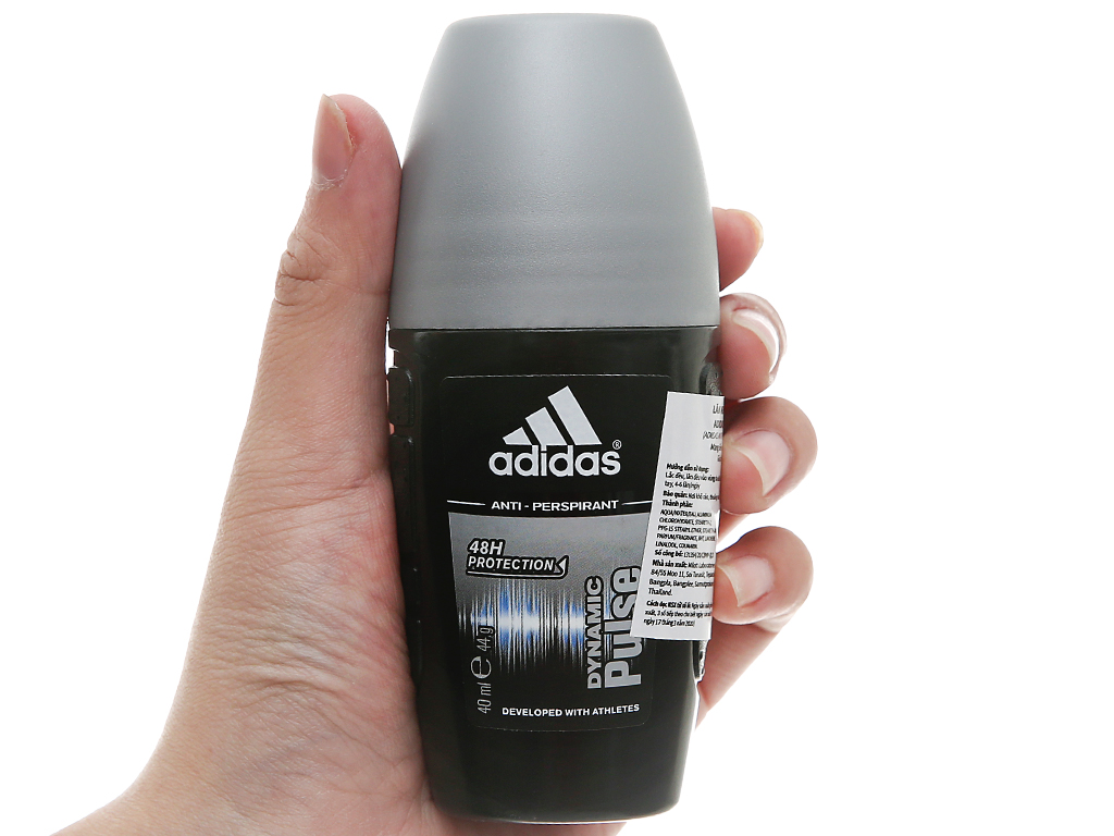 [Hàng nhập khẩu chính hãng] Lăn Khử Mùi Nam Adidas Ngăn Mồ Hôi Dynamic Pulse 40ml