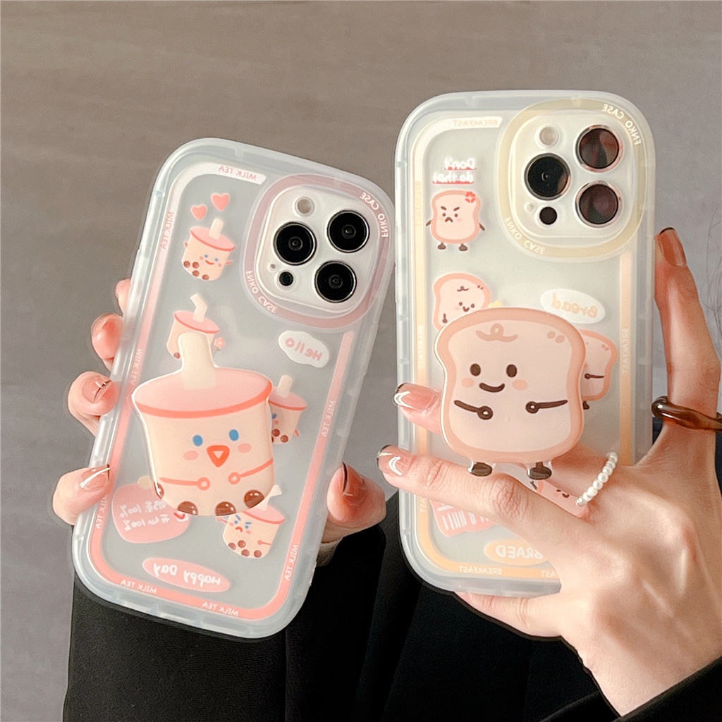 Ốp Điện Thoại TPU Mềm Trong Suốt Hình Tròn Cho Iphone 13 Pro Max 12 Pro Max