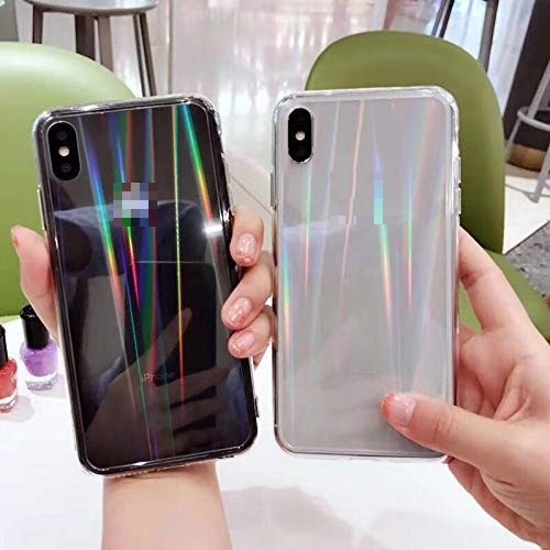 Ốp lưng trong suốt iphone 6/6s, 6/6s plus, 7/8, 7/8 plus, X/Xs bảy sắc cầu vồng