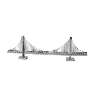 Mô hình 3D cầu Cổng Vàng - Mô hình Metal lắp ghép kim loại 3D Golden Gate Bridge (Tự Ráp)