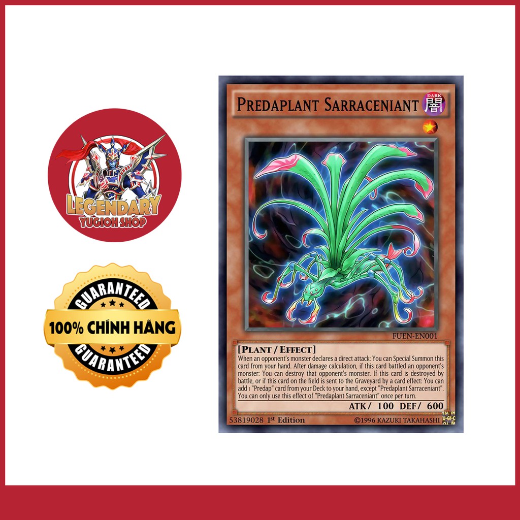 [EN-JP][Thẻ Bài Yugioh Chính Hãng] Predaplant Sarraceniant