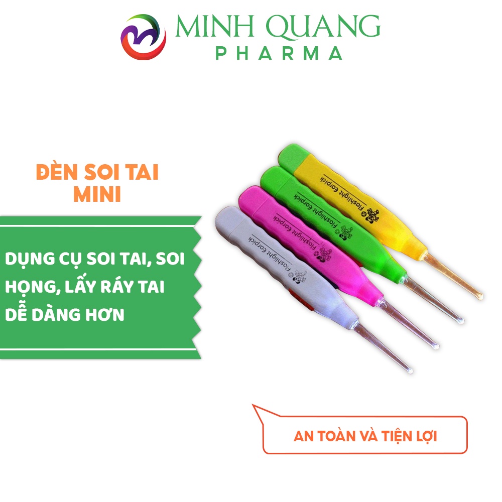 Đèn soi tai mini đầu đèn led giúp lấy ráy tai dễ dàng