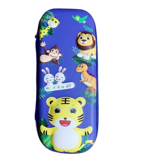 Hộp bút in lụa 3D nổi dễ thương cho bé