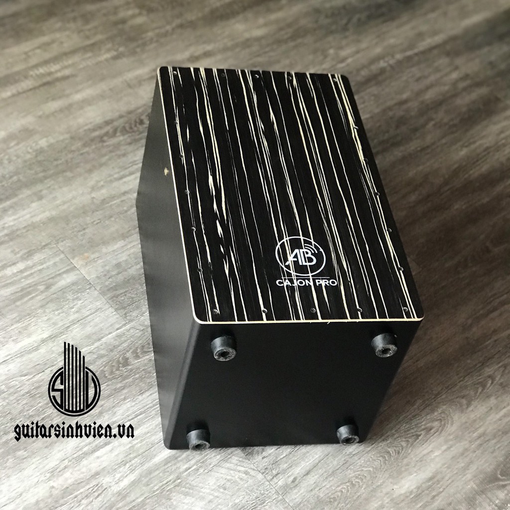 Trống cajon AB Drum - Trống âm vang chắc nhịp cho bạn mới tập - Bảo hành 6 tháng có kèm lót mông( DENKT)