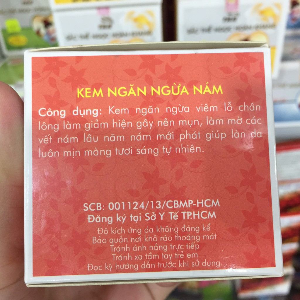 [RẺ VÔ ĐỊCH] sắc thể ngọc hoàn khang kem ngăn ngừa nám giá bao bì 99k