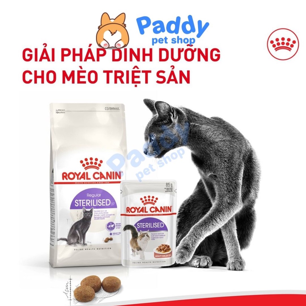 Hạt Royal Canin Sterlised Cho Mèo Trưởng Thành Triệt Sản