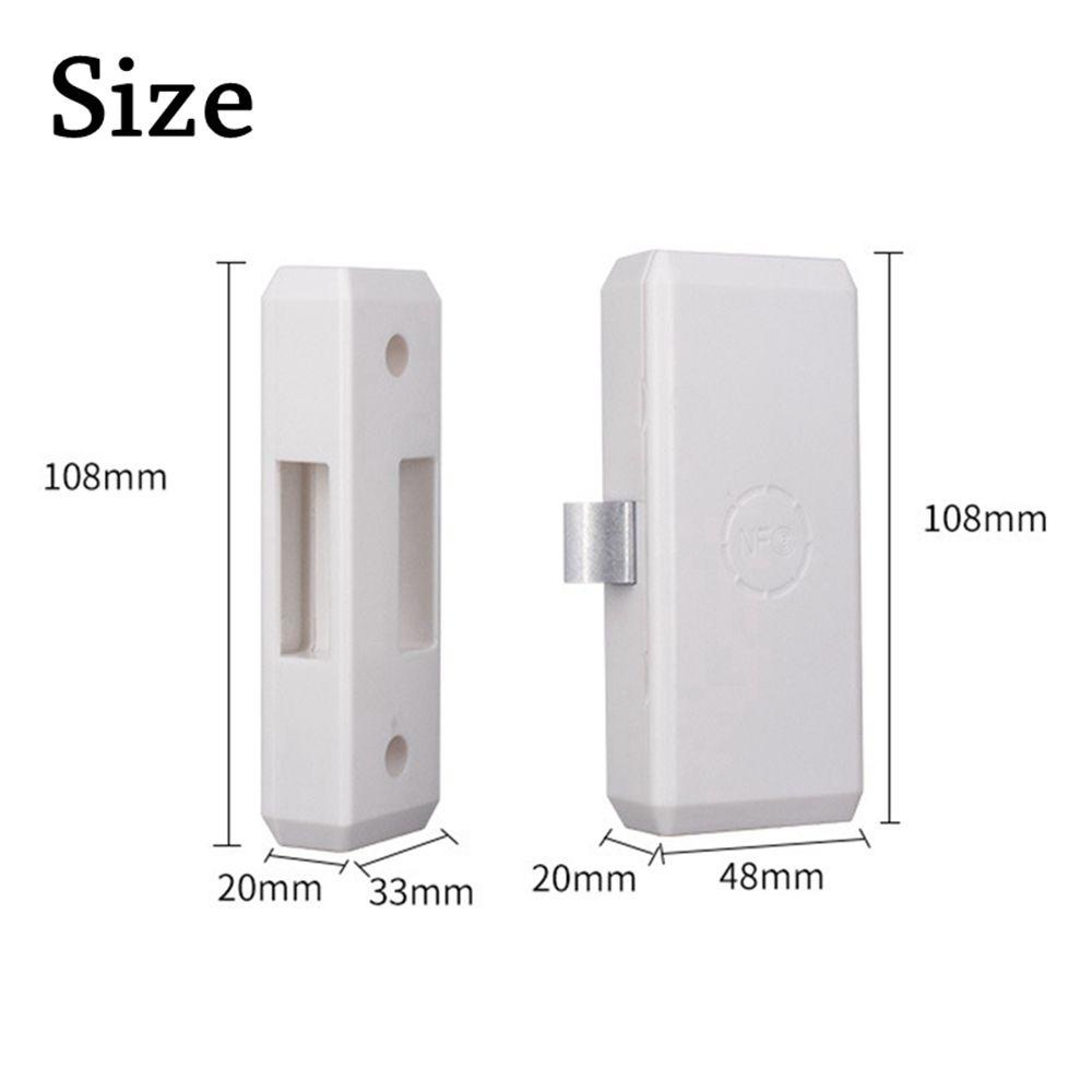 Ổ Khóa Ngăn Kéo Tủ Thông Minh Không Chìa Cảm Biến NFC Kết Nối Bluetooth Chống Trộ