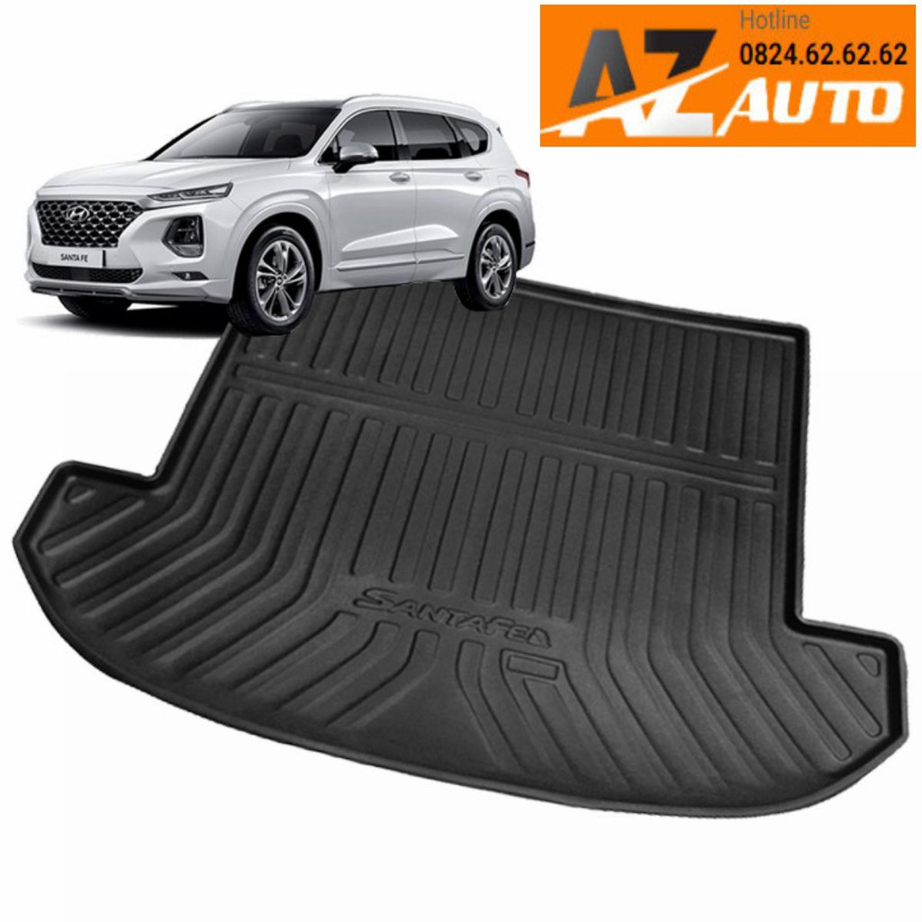 Lót cốp Hyundai Santafe 2019-2023 chất liệu TPO cao cấp