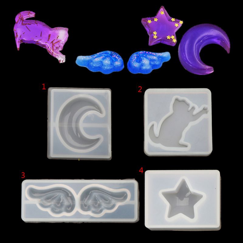 Khuôn silicon làm đồ trang sức hình dáng đa dạng độc đáo tùy chọn