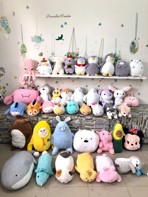 Gấu bông miniso các loại