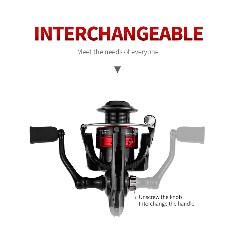 Máy Câu Cá 1000 7000 8kg Max HD 2000 3000 4000 5000 6000 Chuyên Dụng