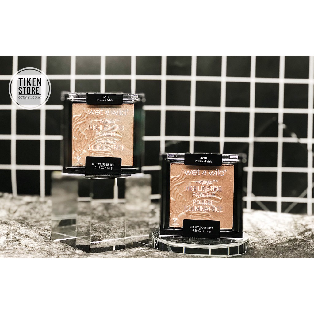 Phấn bắt sáng Wet n Wild MegaGlo Highlighting màu Precious Petals