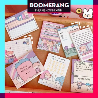 Tập giấy note ⚡️NHIỀU MẪU SIÊU KUTE⚡️ Giấy Ghi Nhớ Cao Cấp làm quà tặng cho bé dễ thương