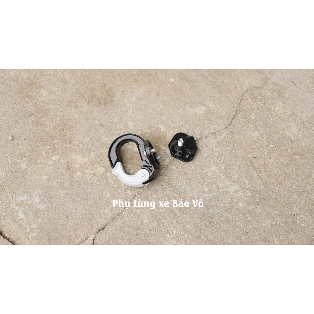Móc treo đồ xe máy kim loại, chịu lực 15kg có chốt chống rớt