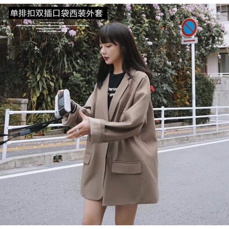 Áo blazer hàng 2 lớp unizang hàn quốc | BigBuy360 - bigbuy360.vn