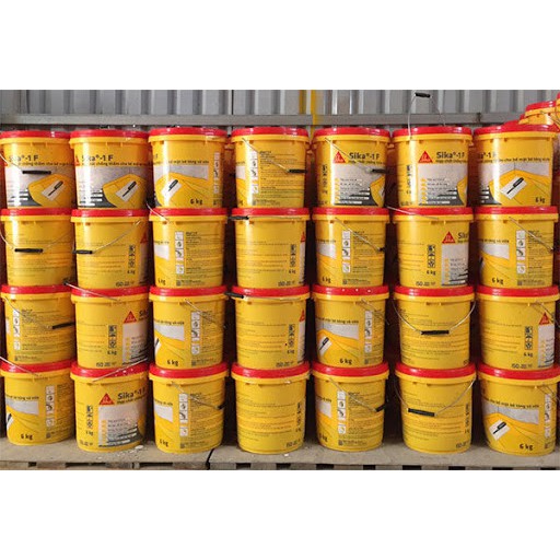 Sika 1F - Chất siêu chống thấm cho sàn mái và nhà vệ sinh - thùng 6kg
