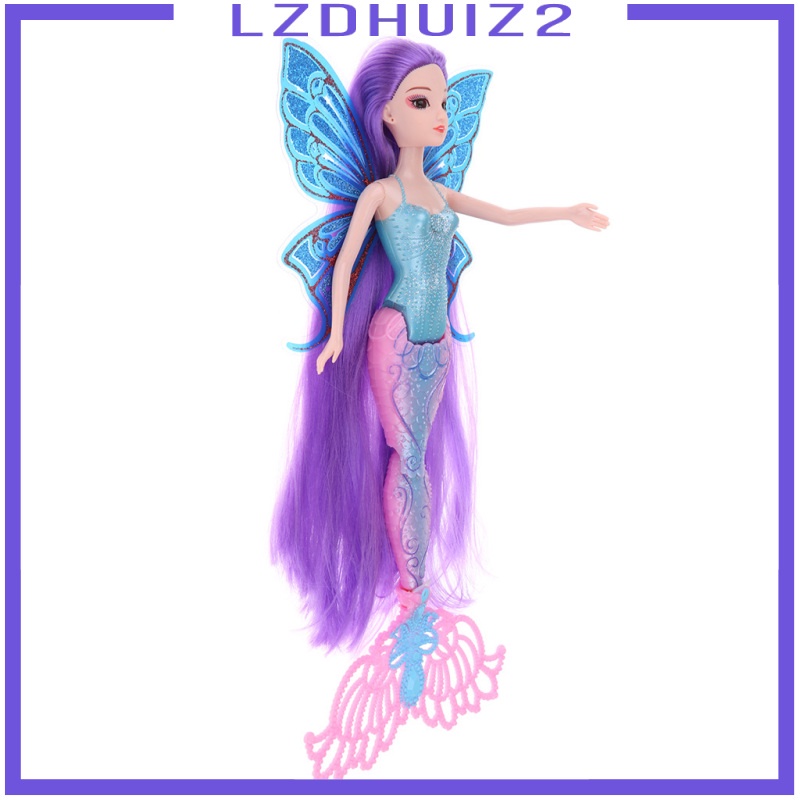 Búp Bê Nàng Tiên Cá 30cm Phong Cách Cổ Điển Dùng Trang Trí Nhà Cửa #C