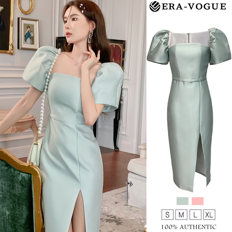 EraVogue Đầm phồng kiểu dáng ôm sát phong cách Pháp thời trang mùa hè cho nữ 4891 | BigBuy360 - bigbuy360.vn