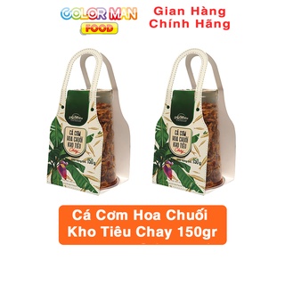 Cá Cơm Hoa Chuối Kho Tiêu Chay 150gr