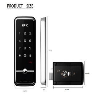 Khóa cửa điện tử EPIC N-Touch