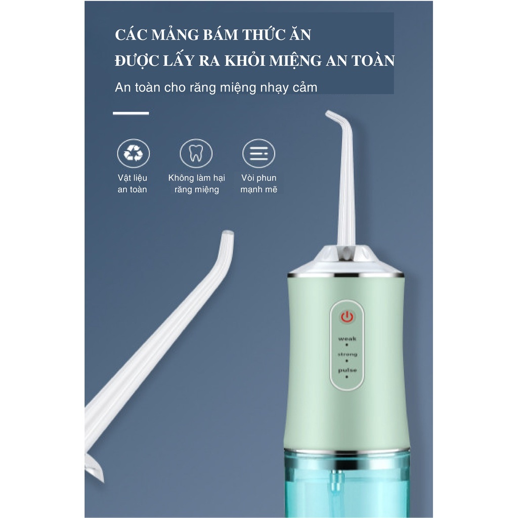 Máy Tăm Nước Oral Irrigator  Bảo hành 1 đổi 1 trong vòng 3 tháng