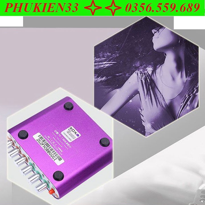 Card sound hát online XOX PK-3 - Sound card