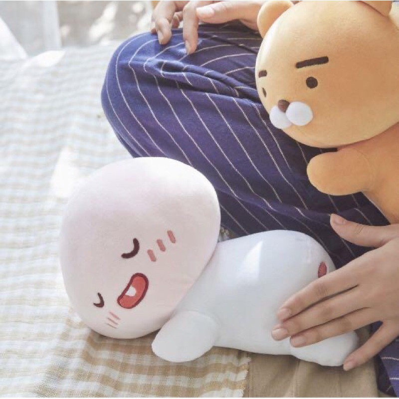 [Ryan Apeach Kakao friends] gấu bông rian đào nằm miniso chính hãng