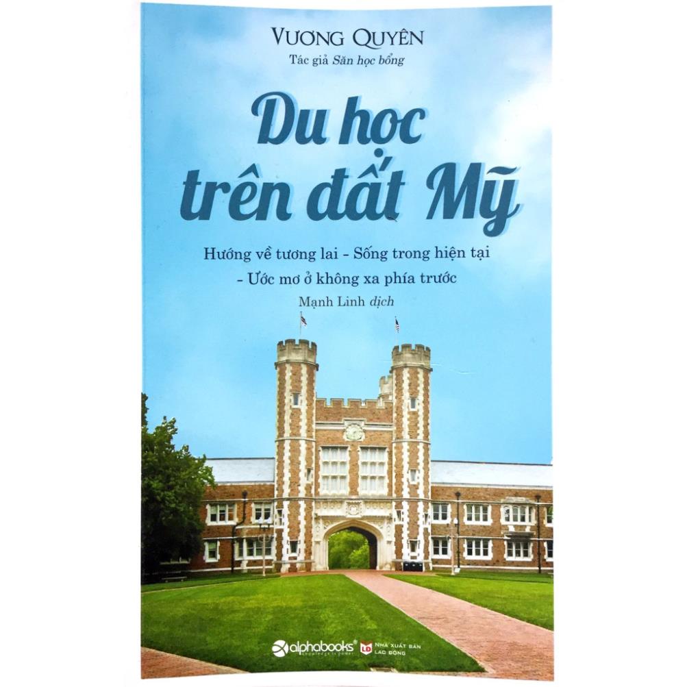Sách - Du Học Trên Đất Mỹ (Tái Bản 2018) [AlphaBooks]