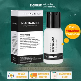 Tinh Chất Giảm Mụn Mờ Thâm The INKEY List Niacinamide 10% - HA 1%
