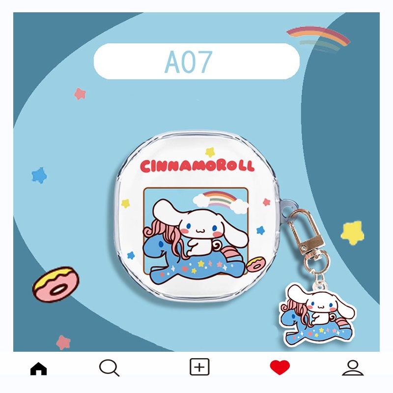 Case cho tai nghe bluetooth Baseus WM02 hoạ tiết dễ thương