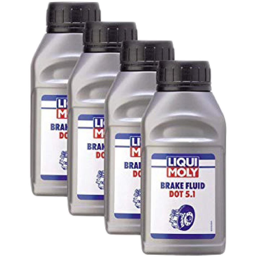 Dầu thắng Liqui Moly Dot 5.1 dùng cho hệ thống phanh xe hơi và xe máy 250 ML