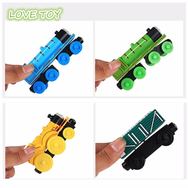 Nkodok Thomas And Friends Train Track Set Toy James Duke Petcy Henry Alloy Trains Carriage Wooden Alloy Magnetic Model
