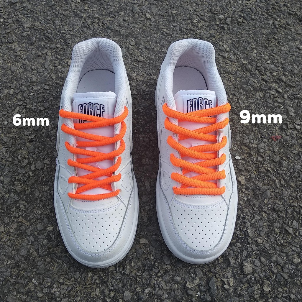 9mm 120cm (Phần 1) Dây giày oval bản to thay thế Nike sb dunk low dài 1m2