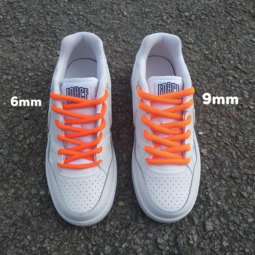 9mm 140cm (Phần 3) Dây giày oval bản to thay thế Nike sb dunk low dài 1m4