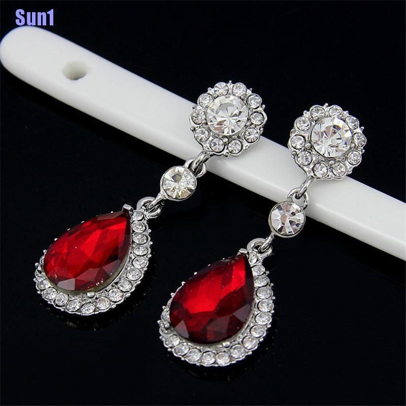 1 Bông Tai Hình Giọt Nước Thời Trang Dành Cho Nữ