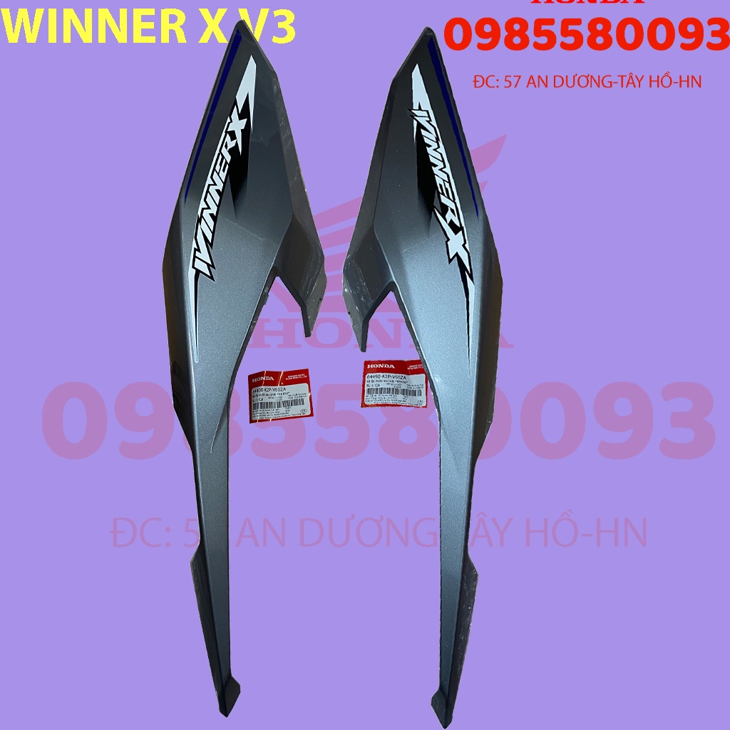 DÀN ÁO, BỘ VỎ, WINNER V3 2022 MÀU XÁM