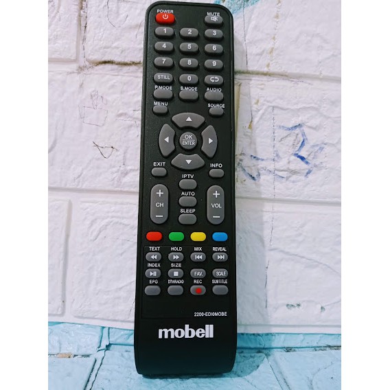 Remote điều khiển tivi Mobell dùng cho các dòng tivi mobell LCD/LED/Smart tv-Hàng chính hãng-Chất lượng cao-Tặng kèm PIN