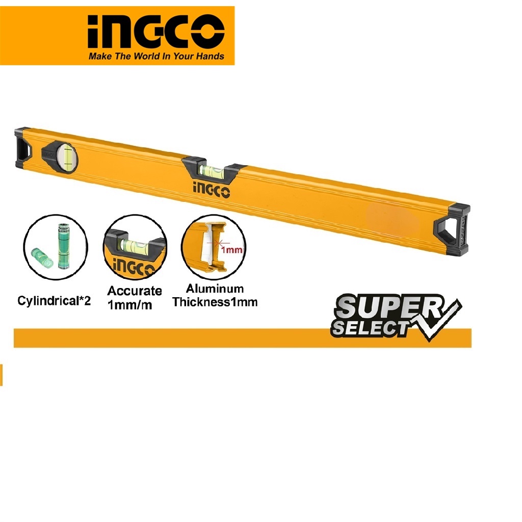 Thước thủy nhôm cao cấp dài 40cm INGCO HSL58040