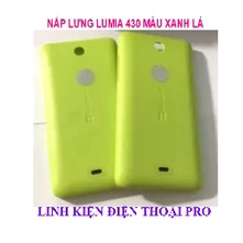 NẮP LƯNG LUMIA 430 MÀU XANH LÁ