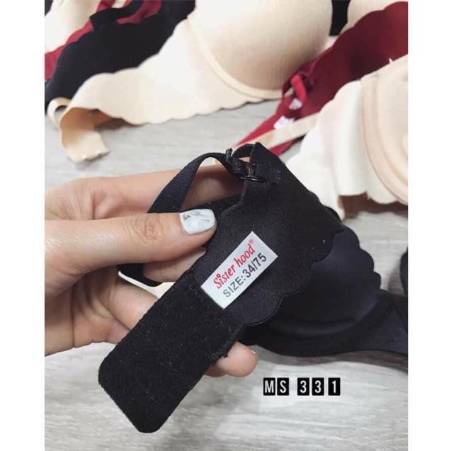Áo Lót 331 Đúc Su Vân Rạn Sister Hood ( Có Gọng, Đệm Dày ),.