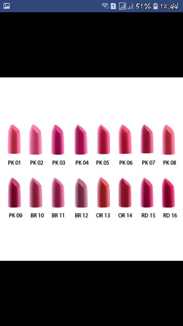 Son môi lỳ màu của Asami