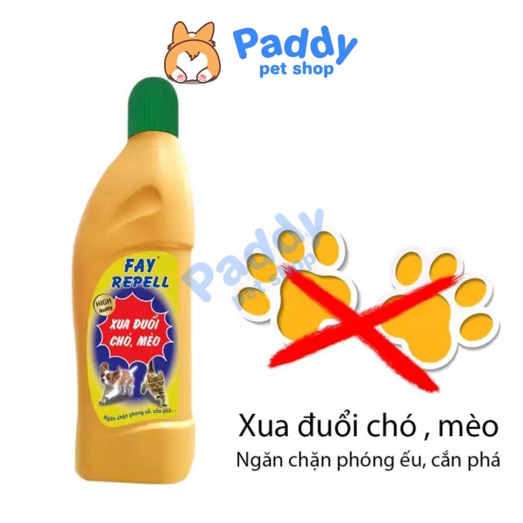 Dung Dịch Ngăn Chặn Chó Mèo Vệ Sinh Bậy & Cắn Phá Fay Repell