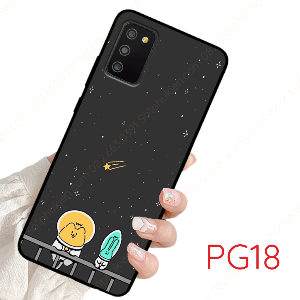 Ốp lưng Samsung A02S  A03S  A21S  A31  M21  M30S  dẻo in hình vũ trụ,ngân hà cực hot