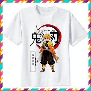 Rẻ vô địch- áo thun anime zenitsu nam nữ